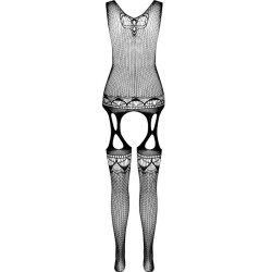 Passion - Bs099 Bodystocking Noir Taille Unique
